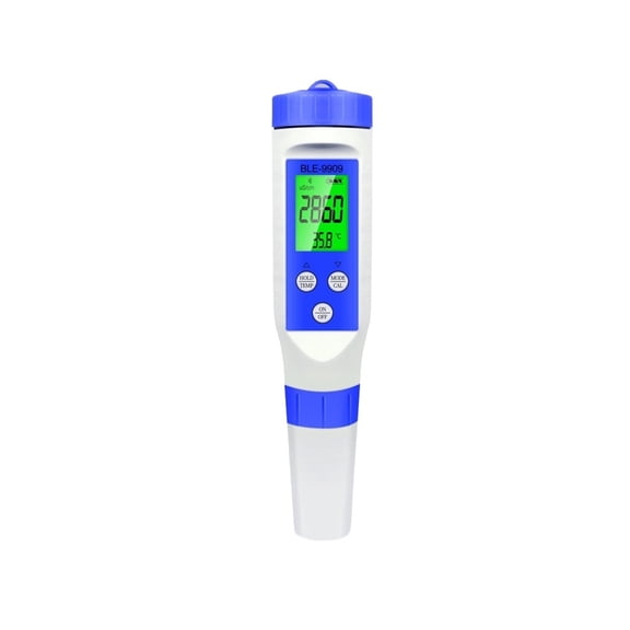 Blue Tooth 5/2 in 1 PH/EC/TDS/Salinity/TEMP Meter Smart Online Monitor APP Control for Aquariums Pool Water Quality Meter Tool