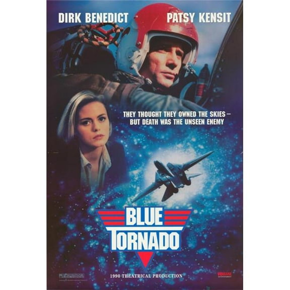 Blue Tornado Movie Poster - Blue - 27 x 40 in.
