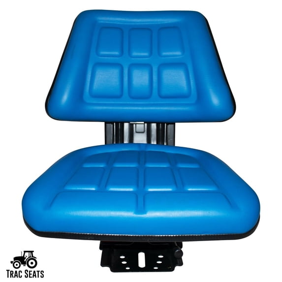 Blue Tractor Suspension Seat Fits Hesston 2000 3000 4000 5000 6000 7000