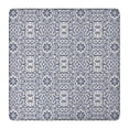 thumbnail image 1 of Blue Traditional Floral and Vine Pattern Square Fitted Tablecloth with Elastic Edge,Square Table Cover,Washable Elastic Table Cover for Home Kitchen Party Decor 36"x36", 1 of 6