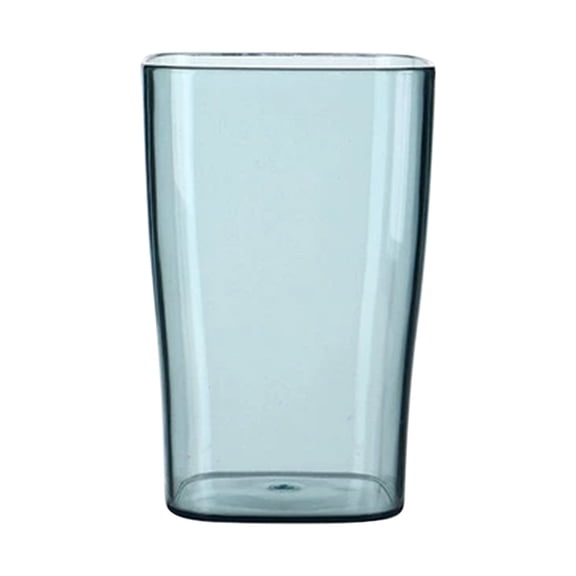 Blue Transparent Leak-Proof Toothbrush Cup With Lid Durable Plastic Compact Design For Bathroom Oral Care Travel Use #44J69