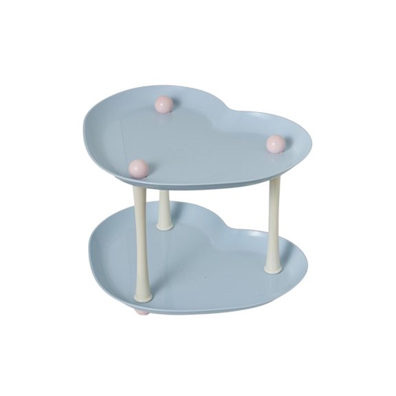 Blue Tray Shelf Storage And Organization Rack Home Cup Holders Snacks Snacks Rack Tea Tray Living Room Tray Color Blue 11.61X8.27X7.87 Inches