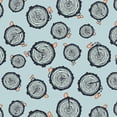 thumbnail image 1 of Blue Tree Trunks cotton fabric - Rooted Forester AGF fabric Sold by the Quarter Yard, 1 of 3