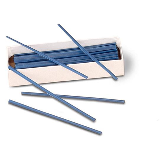 Blue Triangle Wax Wire Gauge 14 4" Long Jewelers Tool