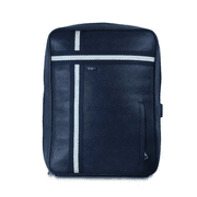 Blue Trooper Spacious Unisex Everyday Laptop Backpack with an External USB Charging Port