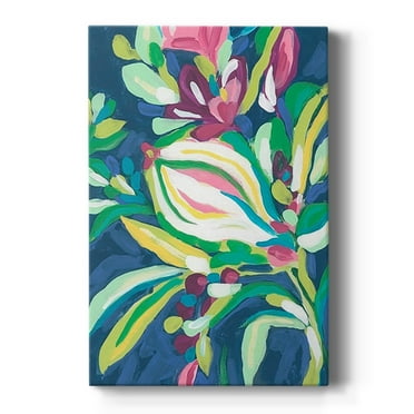 Blue Tropics II Premium Gallery Wrapped Canvas - Ready to Hang