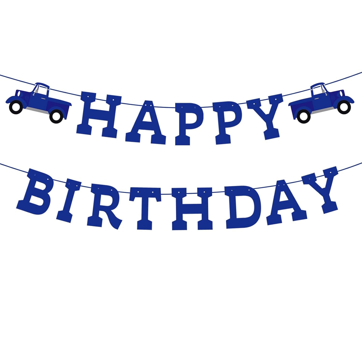 Decorazione ghirlanda di buon compleanno | Vettore Gratis