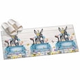 Blue Truck Cow Hallway Runner Rug 2x6 Washable Non Slip Kitchen Runner ...