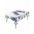 thumbnail image 1 of Blue Tulip Table Cloth, Spring Floral Pastoral Flower Aesthetics Waterproof Tablecloth for Rectangle Tables, Reusable Washable Fabric Table Cover for Restaurant Kitchen Dining Tables 54"x108", 1 of 6