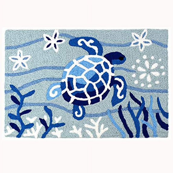 Jellybean - Indoor/Outdoor Rug - Blue Turtle
