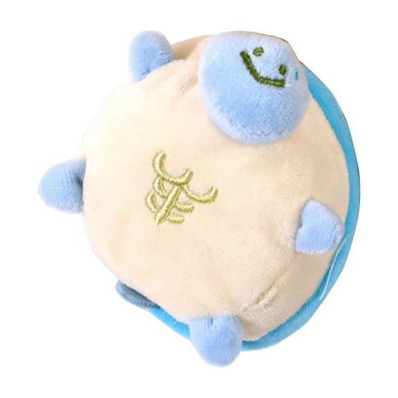Blue Turtle Plush Toy With Squeaker, Childrens Entertainment And Cuddling, Soft And Safe