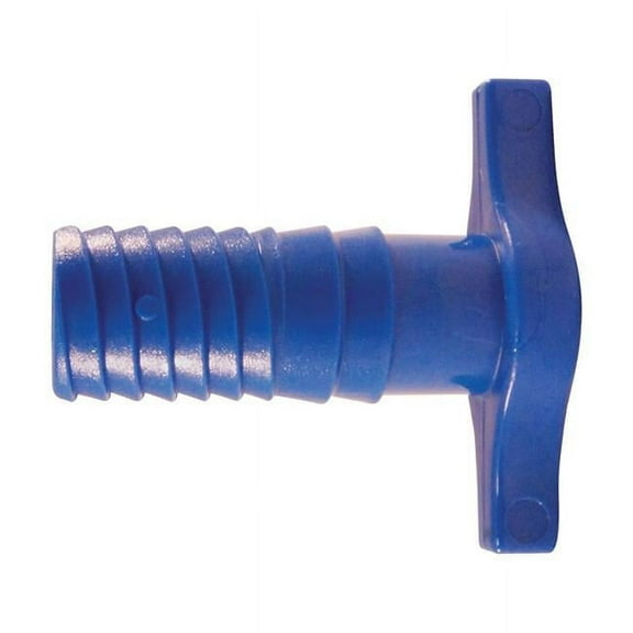 Blue Twisters 4814745 1 in. Insert x 1 in. Dia. Insert Polypropylene Plug, Blue