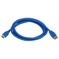 thumbnail image 1 of Blue USB Peripherals 6ft 6feet 1.8m Usb 3.0 a Male to Female Extension Data S..., 1 of 1