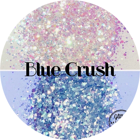 Blue UV Color Changing Glitter | UV Reactive Glitter for Arts & Crafts | Tumblers | Cosmetics | Nails | Epoxy Resin Art | Slime | DIY Crafts | Festival Makeup | Body Glitter | 1 oz Bag