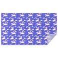 thumbnail image 1 of Blue Unicorn Rainbow Pattern Rectangle Tablecloth 60"x102",Waterproof Polyester Rectangle Table Cloth, Wipeable Spillproof Polyester Tablecloth for Dining, Camping, Indoor and Outdoor, 1 of 6