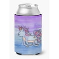 thumbnail image 1 of Blue Unicorn Watercolor Can or Bottle Hugger, 1 of 1