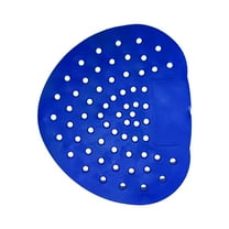 Anti-Splash Anti-Clogging Urinal Screen, Universal Urinal Mats Pads for Men Bathroom Toilets Office Hotels (Blue) 10Pc