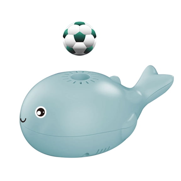 Blue Usb Rechargeable Whales Bladeless Fan Toy Floating Ball Blower For Children Portable Cute Educational