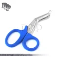 thumbnail image 1 of Blue Utility Scissors 7.25" Multi-Purpose Diy Ems Emt Universal Shears Tools, 1 of 2