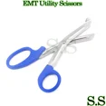 thumbnail image 1 of Blue Utility Scissors 7.25" Multi-Purpose Diy Ems Emt Universal Shears, 1 of 2