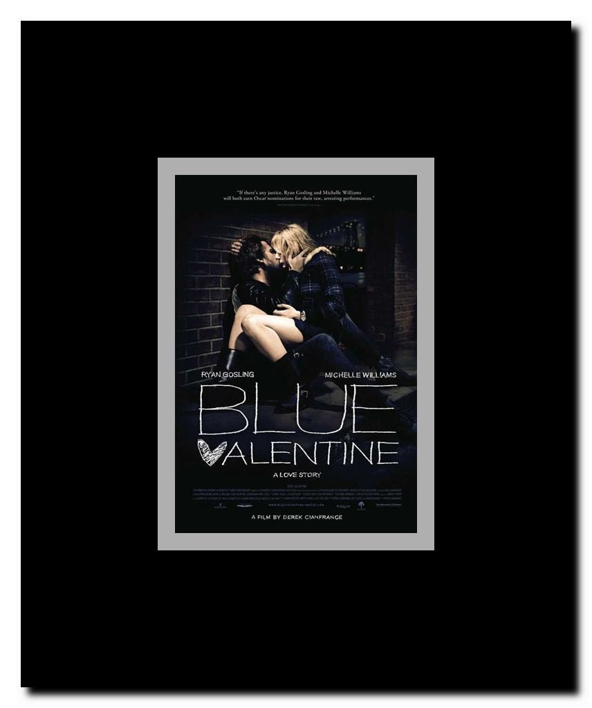 Blue Valentine Framed Movie Poster