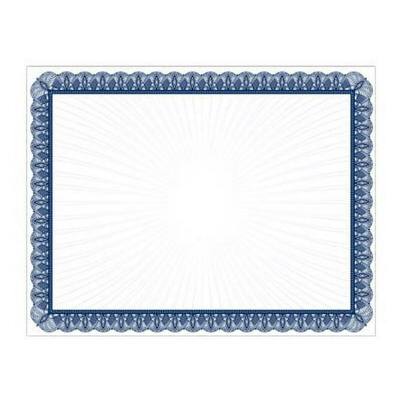 Blue Value Cert, 100