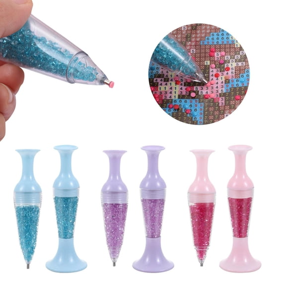 Blue Vases Home Decor, Embellishments for Crafts, 12 In, Pink Crystal Filler, Modern Silhouette, Living Room Accent, Flared Base Rim, 1 Pc