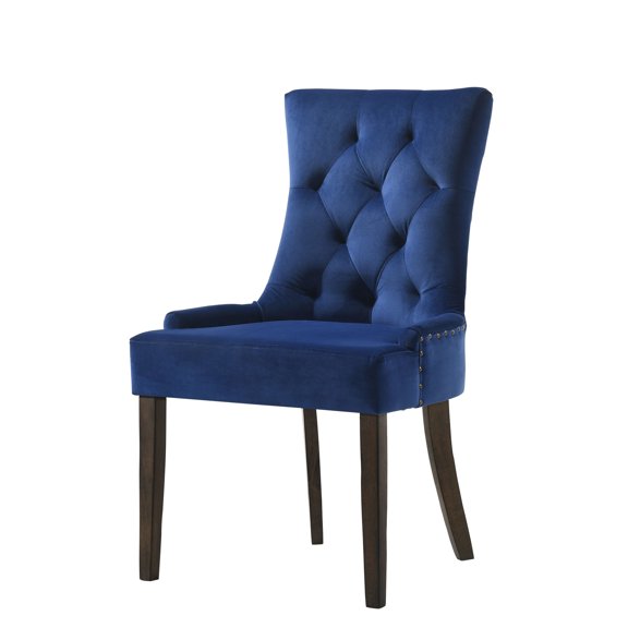 Blue Velvet & Wood Elements / Comfort - Style Blend for Living Areas