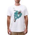 thumbnail image 1 of Blue Vespa Printed Cotton Short Sleeves Round neck Men T-shirt MTS_00 M, 1 of 1