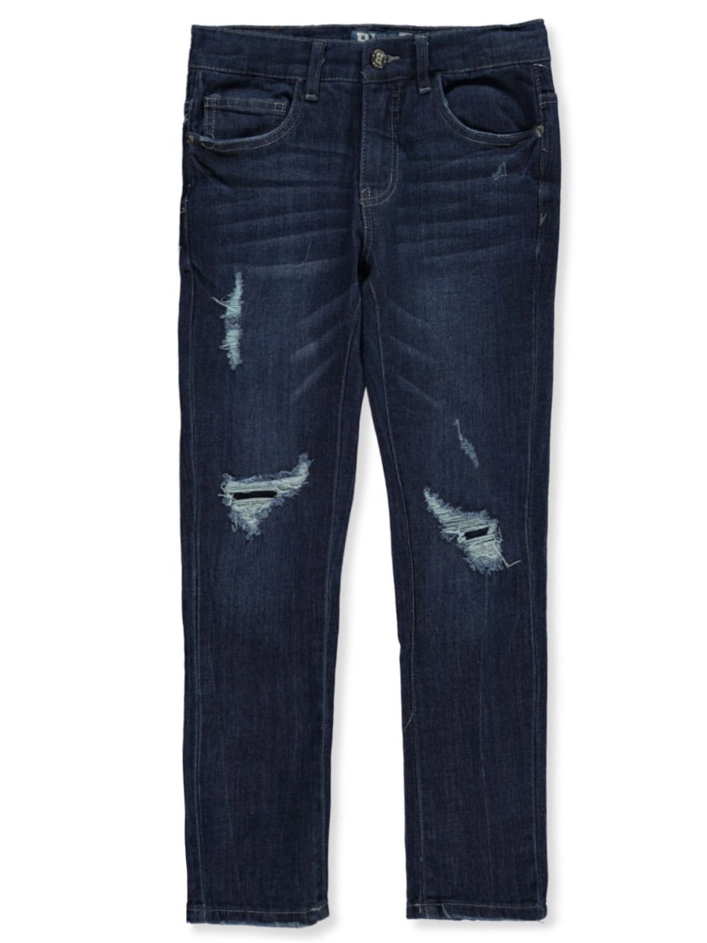 Blue Vintage Boys' Ripped Jeans dark blue, 6 (Little Boys)