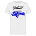 thumbnail image 1 of Blue Vintage Car T-Shirt Men -Image by Shutterstock, Male XX-Large, 1 of 2