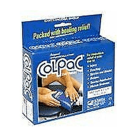 Blue Vinyl Colpac Half Size Cold Therapy, Size: 7 1/2 X 11 Inch - 1 Ea, 3 Pack
