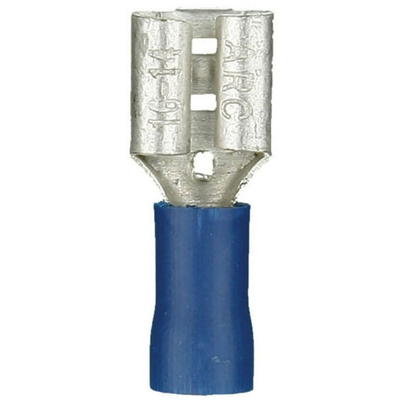 Blue Vinyl Female Quick Disconnect 16-14 Gauge .205