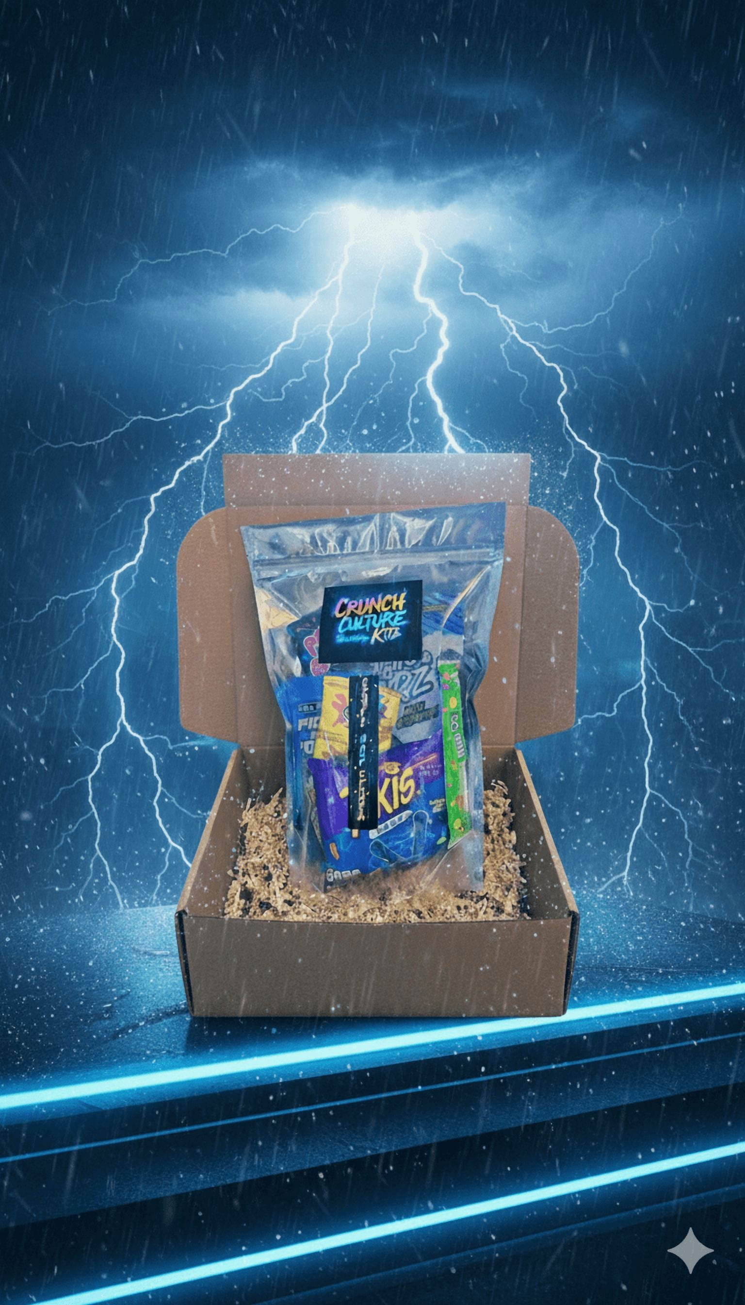 Blue Voltage Viral Pickle Kit - DIY Blue Raspberry Pickle with
