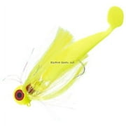Blue Water Candy Chartreuse Cannonball MoJo Loaded with 9, 24oz,Chartreuse Shad