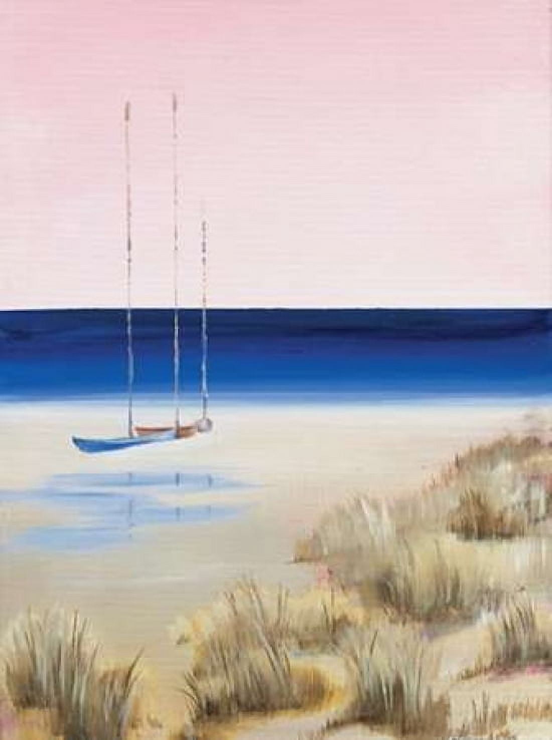 Blue Water Canvas Art - Andrea Cook (18 x 24)