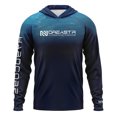 thumbnail image 1 of Blue Water - Hooded UPF 50 Long Sleeve Sun Shirt, 1 of 4