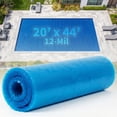 thumbnail image 1 of Blue Wave 12-mil Rectangular Solar Blanket for In-Ground Pools, Blue, 1 of 7