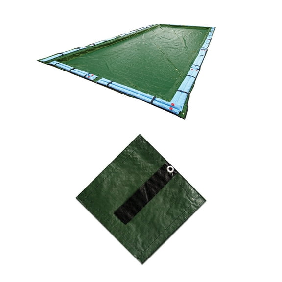 Blue Wave 14' x 28' 12-Year Rectangular In Ground Pool Winter Cover