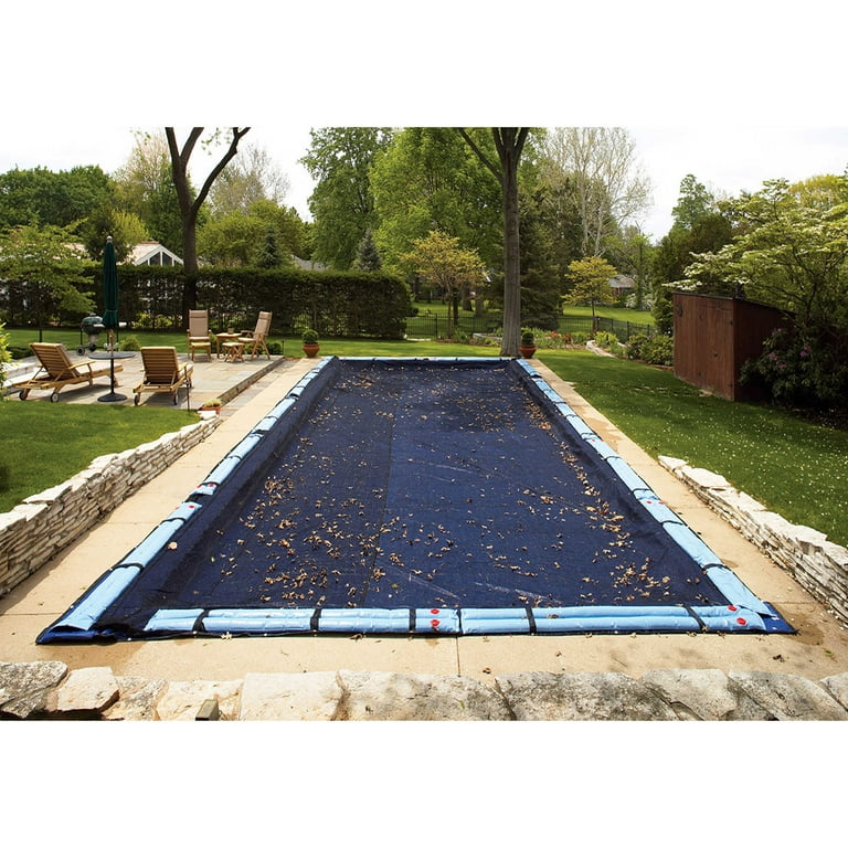 Blue Wave 16' x 32' Rectangular Above Ground Leaf Net Pool Cover 