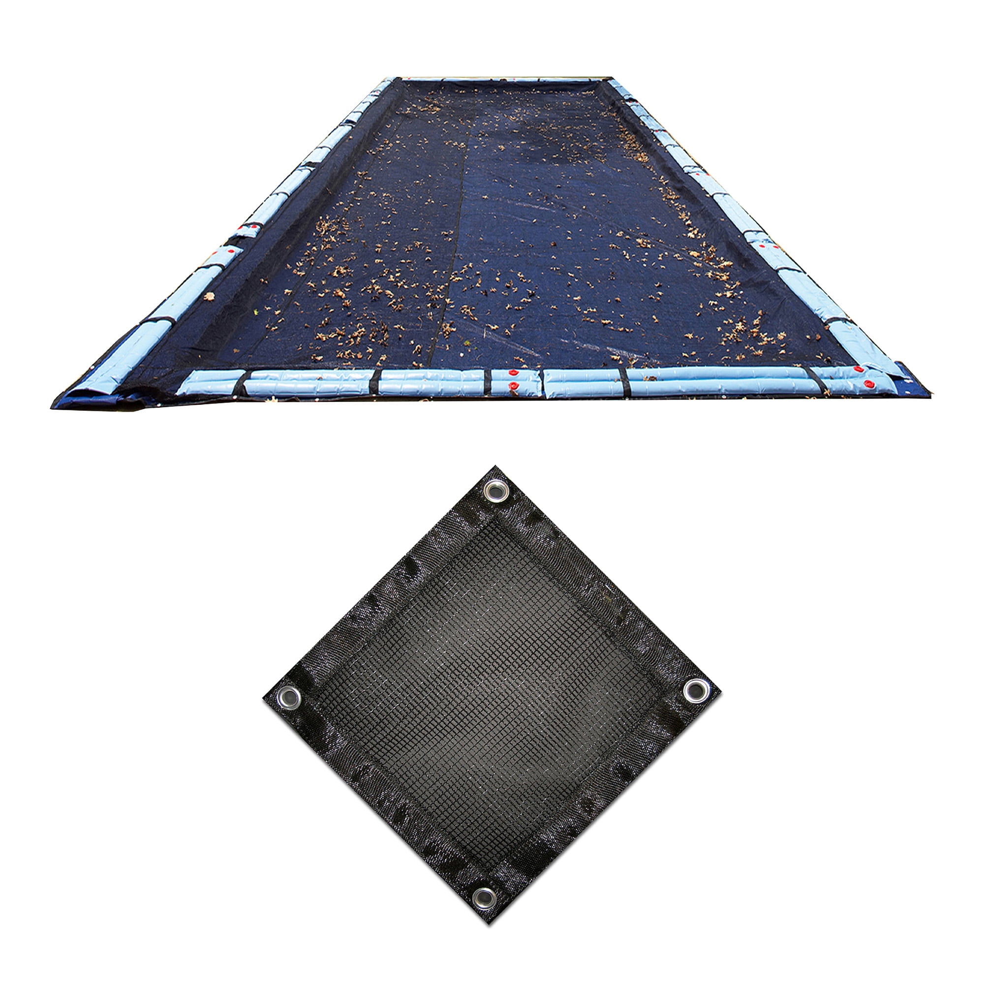 Blue Wave 16-ft x 32-ft Rectangular Leaf Net In Ground Pool Cover - Thumbnail 3