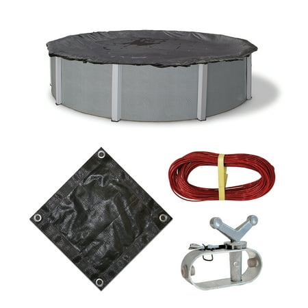 Blue Wave 24' Round Rugged Mesh Above Ground Pool Winter Cover