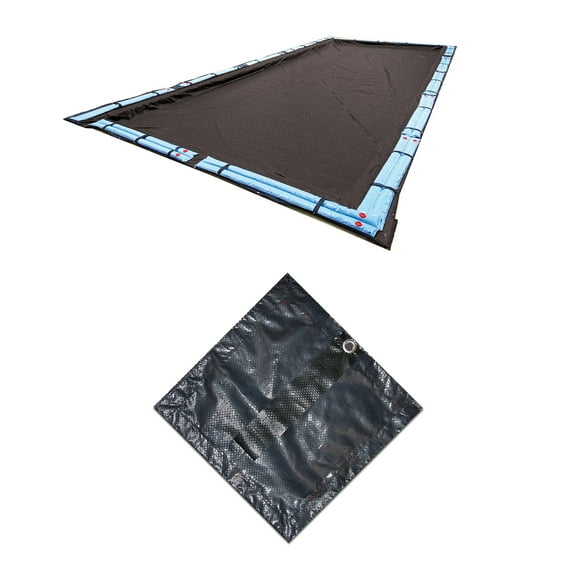 Blue Wave 30' x 50' 8-Year Rectangular In Ground Pool Winter Cover