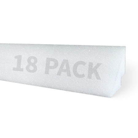 Blue Wave Peel and Stick Pool Cove for Above Ground Pools, 18-Pack – Resilient HDPE Construction – 73-Ft of Total Liner Coverage for up to 21-Ft Round or 15x30-Ft Oval Pools – Sand Cove Alternative