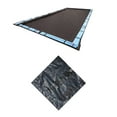 thumbnail image 1 of Blue Wave ArcticPlex In-Ground 20-ft x 40-ft Rectangular 8-Year Winter Cover, 1 of 7