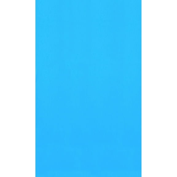 Blue Wave Blue 21-ft x 41-ft Oval Standard Gauge Overlap Liner - 48/54-in