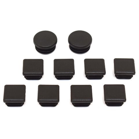 Blue Wave Boat Tubing Inserts 2060-0048 | 1In Square / 1 1/4In Round