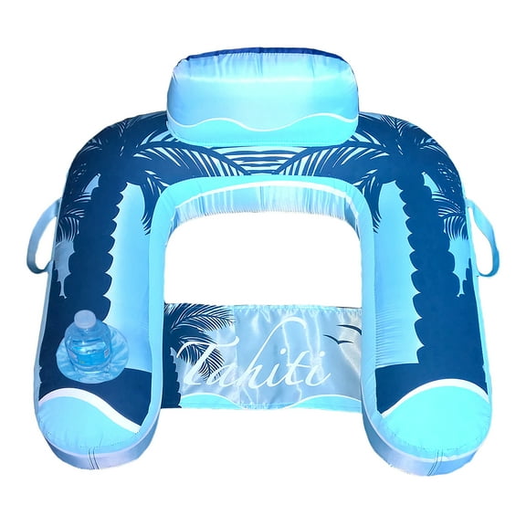 Blue Wave Drift + Escape U-Seat Inflatable Lounger