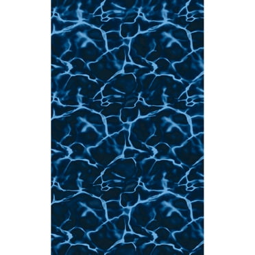 Blue Wave Evening Bay 12x24-ft Oval Standard Gauge Overlap Liner - 48/54-in