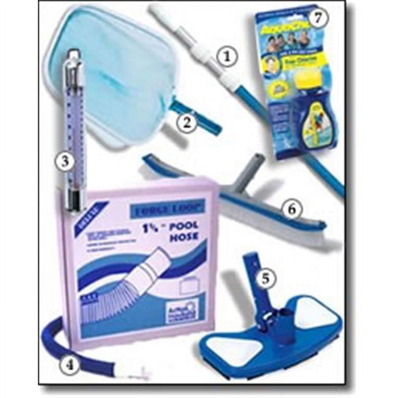 Blue Wave Large Pool Maintenance Kit with 30' Vac Hose and Accessories